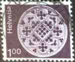 Sellos de Europa - Suiza -  Scott#569 intercambio, 0,20 usd, 100 cents. 1974