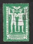 Stamps : America : Argentina :  492 - Cruzada escolar por la Paz mundial