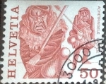 Sellos de Europa - Suiza -  Scott#640 intercambio, 0,20 usd, 50 cents. 1977