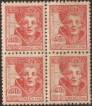 Sellos del Mundo : Europa : Espaa : IV Cent San Juan de la Cruz  1942  40 cents