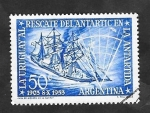 Stamps : America : Argentina :  538 - Corveta Uruguay, en la Antartida