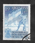 Stamps : America : Argentina :  539 - 50 Anivº de la Oficina Radio-Postal en Orcadas del Sur