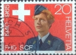 Sellos de Europa - Suiza -  Scott#464 m4b intercambio, 0,20 usd, 20 cents. 1965