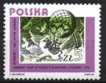 Stamps Poland -  ANCESTRO  DEL  GLOBO, 1784.