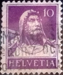 Stamps Switzerland -  Scott#169 intercambio, 0,20 usd, 10 cents. 1930