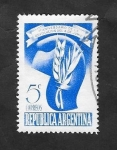 Stamps Argentina -  495 - V Anivº de la Revolución del 4 de Junio