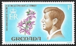 Sellos de America - Granada -  246 - 50 Anivº del nacimiento de John F. Kennedy