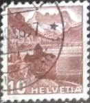 Sellos de Europa - Suiza -  Scott#230 intercambio, 0,20 usd, 10 cents. 1939