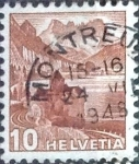 Sellos de Europa - Suiza -  Scott#230 intercambio, 0,20 usd, 10 cents. 1939
