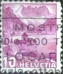 Stamps Switzerland -  Scott#229b intercambio, 0,20 usd, 10 cents. 1936