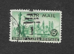 Stamps : America : United_States :  C35 - Vista de Nueva York