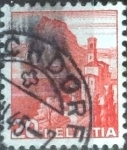 Stamps Switzerland -  Scott#243 intercambio, 0,25 usd, 20 cents. 1938