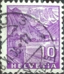 Sellos de Europa - Suiza -  Scott#221 intercambio, 0,20 usd, 10 cents. 1934