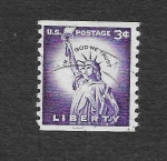 Sellos de America - Estados Unidos -  1035 - Estatua de la Libertad