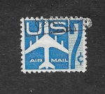 Sellos de America - Estados Unidos -  C51 - Avión
