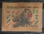 Stamps : Europe : Andorra :  Caga Tió