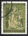 Stamps Portugal -  Figures from Gil Vincente's Theatre Plays