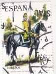 Stamps Spain -  DRAGON REGIMIENTO DE SAGUNTO (32)