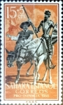Stamps Spain -  Intercambio mxb 0,25 usd 15 + 5 cent. 1958