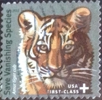 Stamps United States -  Scott#B4 cr5f intercambio, 0,55 usd, +first class. 2011