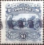 Stamps United States -  Scott#2590 intercambio, 0,50 usd, 1 dólar. 1994