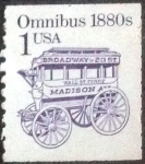 Stamps United States -  Scott#2225 intercambio, 0,20 usd, 1 cents. 1986