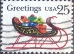 Sellos de America - Estados Unidos -  Scott#2428 intercambio, 0,20 usd, 25 cents. 1989