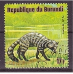 Stamps Burundi -  serie- Animales africanos