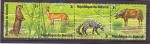 Stamps : Africa : Burundi :  serie- Animales africanos