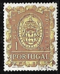 Stamps Portugal -  Escudo de armas