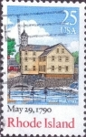 Stamps United States -  Scott#2348 intercambio, 0,20 usd, 25 cents. 1990