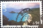 Stamps United States -  Scott#C145 intercambio, 0,45 usd, 94 cents. 2008