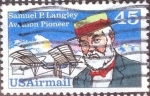 Stamps United States -  Scott#C118 intercambio, 0,20 usd, 45 cents. 1988
