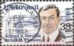 Stamps United States -  Scott#C113 intercambio, 0,20 usd, 33 cents. 1985