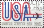 Stamps United States -  Scott#C75 intercambio, 0,20 usd, 20 cents. 1968