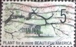 Stamps United States -  Scott#1318 intercambio, 0,20 usd, 5 cents. 1966