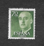 Stamps Spain -  Edf 1151 - Francisco Franco Bahamonde