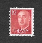 Stamps Spain -  Edf 1143 - Francisco Franco Bahamonde