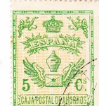 Stamps Spain -  CAJA POSTAL DE AHORROS (32)