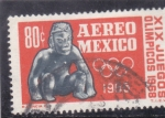Sellos de America - Mxico -  JUEGOS OLIMPICOS