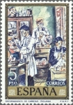 Stamps Spain -  ESPAÑA 1972 2081 Sello Nuevo Pintor Solana Decoradores de Caretas