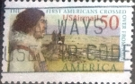 Stamps United States -  Scott#C131 intercambio, 0,35 usd, 50 cents. 1991