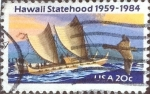 Stamps United States -  Scott#2080 cr5f intercambio, 0,20 usd, 20 cents. 1984