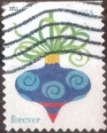 Stamps United States -  Scott#4572 intercambio, 0,25 usd, forever. 2011