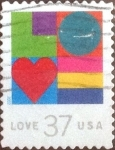 Stamps United States -  Scott#3657 intercambio, 0,20 usd, 37 cents. 2002