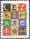 Stamps United States -  Scott#4196 intercambio, 0,25 usd, 44 cents. 2009