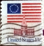 Stamps United States -  Scott#1625 intercambio, 0,20 usd, 13 cents. 1975