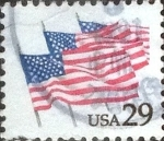 Stamps United States -  Scott#2531 intercambio, 0,20 usd, 29 cents. 1991