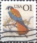 Stamps United States -  Scott#2476 intercambio, 0,20 usd, 1 cents. 1990