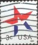 Stamps United States -  Scott#3614 intercambio, 0,20 usd, 3 cents. 2002